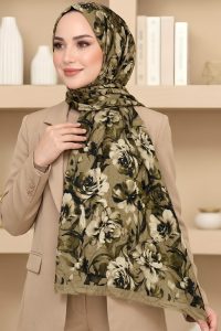 Hanne Scarf Bambu Crush Şal 6055-4