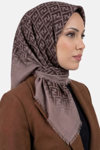 Desenli Flamlı Dimi Eşarp 6539-28
