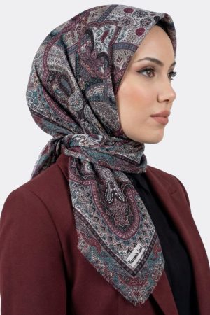 f2a3a467a9ad4c5da9dde3e62c3c6932.jpg Desenli Flamlı Eşarp 6514-4