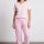 Düğmeli Battal Pijama Takımı 20121-1