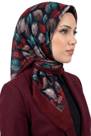 f58f087313614479b7a0b0d78fecf394.jpg Soft İpek Desenli Flamlı Eşarp 6530-10