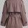 Astarlı Oversize Kısa Trençkot 20125-5