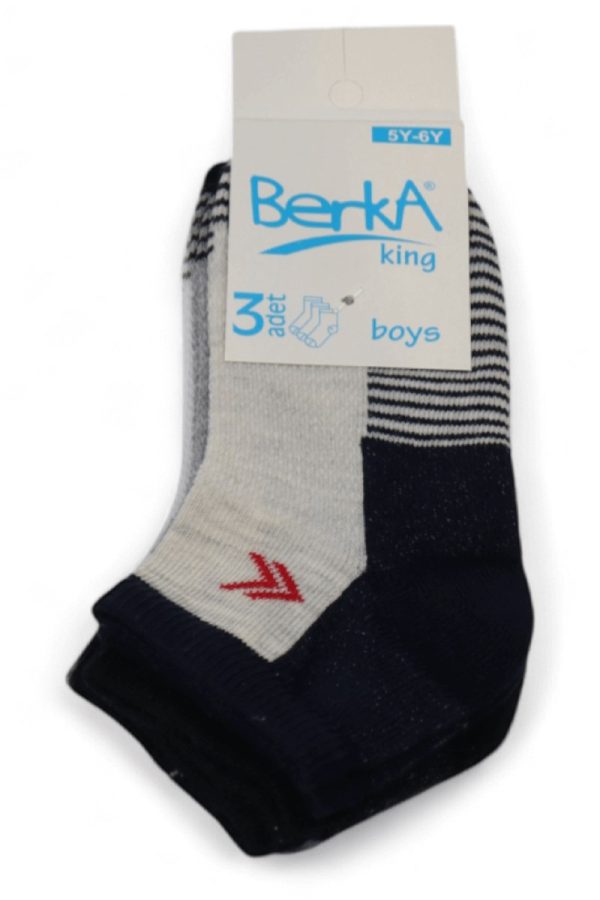 088755bebbac486bb2cafef4fd21a7c9.jpg Erkek 3 Lü Patik Çocuk Çorap (5-6 Yaş) 9409-2