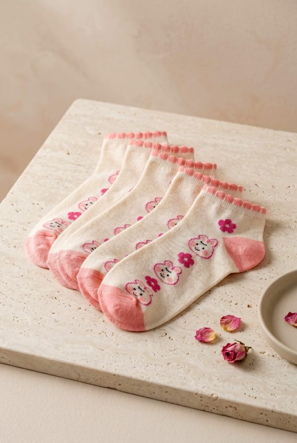 1439a6a3f4b742e4a92d1e7d8090d867.jpg Vakre Socks Bayan Patik Çorap (36-40) 9001-4