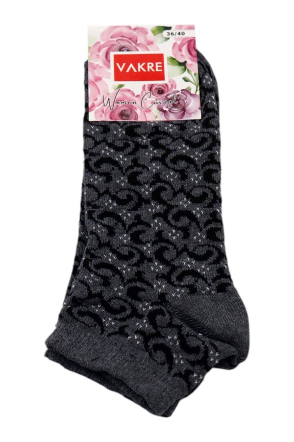 1472823986ca4781af7fd00c67b684cb.jpg Vakre Socks Bayan Patik Çorap (36-40) 9006-1