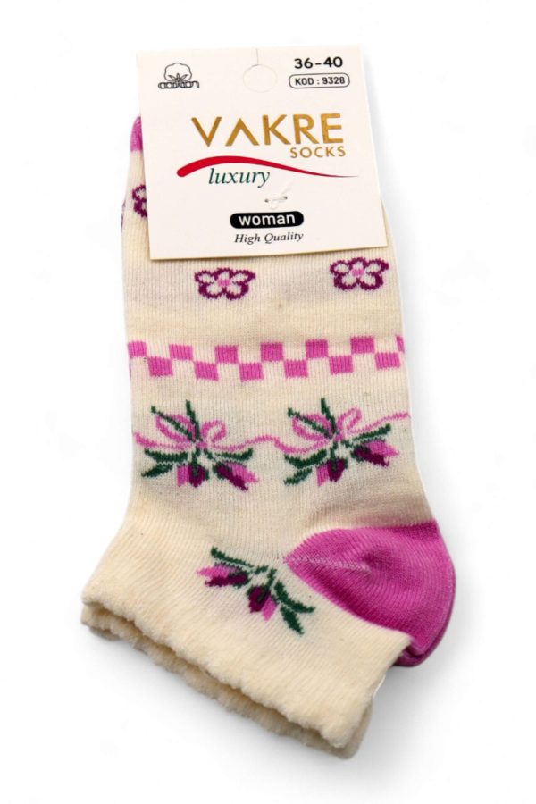 1cc2b159583e41bab3bf4baf82759dff.jpg Vakre Socks Bayan Patik Çorap (36-40) 9005-2