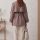Astarlı Oversize Kısa Trençkot 20125-5