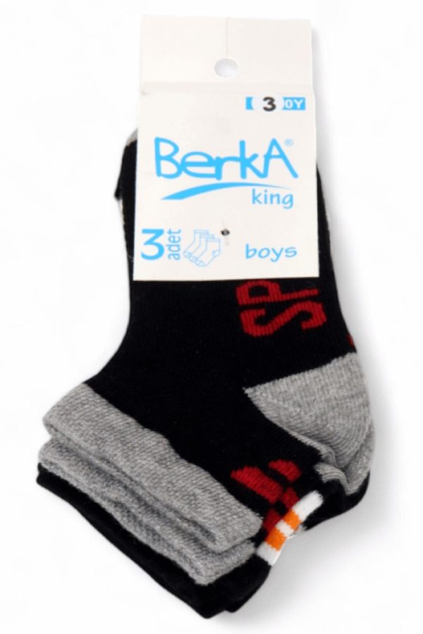 24bc599966aa41068dc31d8589c63e2c.jpg Erkek 3 Lü Patik Çocuk Çorap (3-4 Yaş) 9410-10