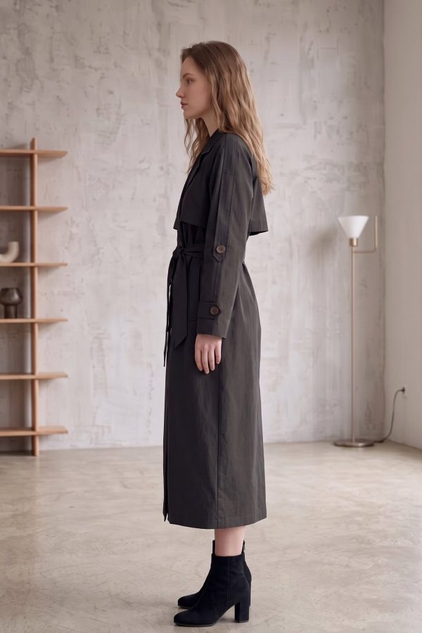 28f82eb44d5842f88426143f122b458d.jpg Astarlı Oversize Uzun Trençkot 20124-1