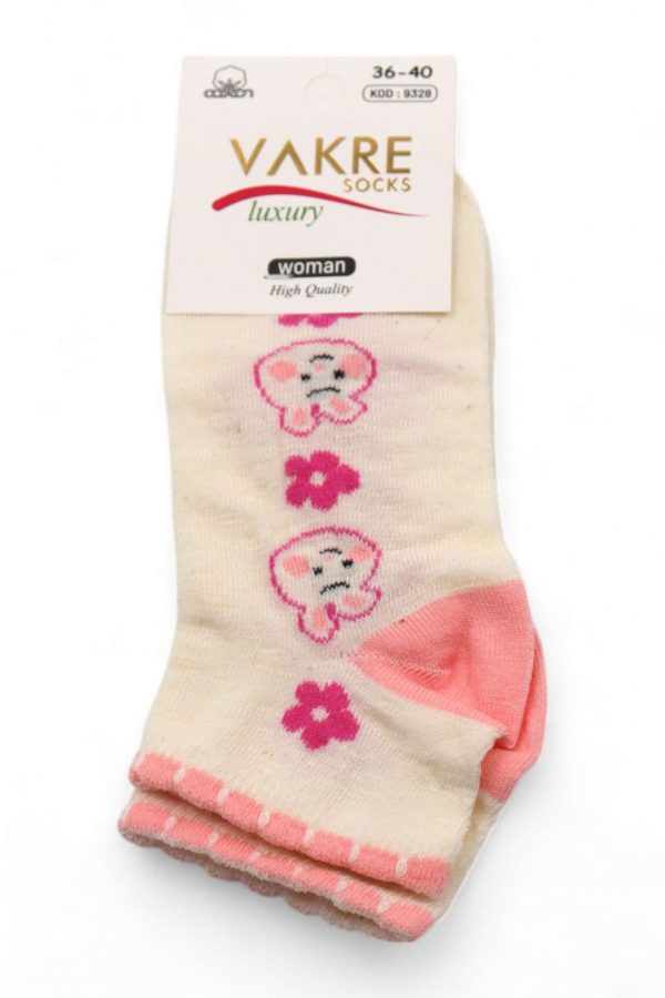 2aabde09939948a5b378d253734220d8.jpg Vakre Socks Bayan Patik Çorap (36-40) 9001-4