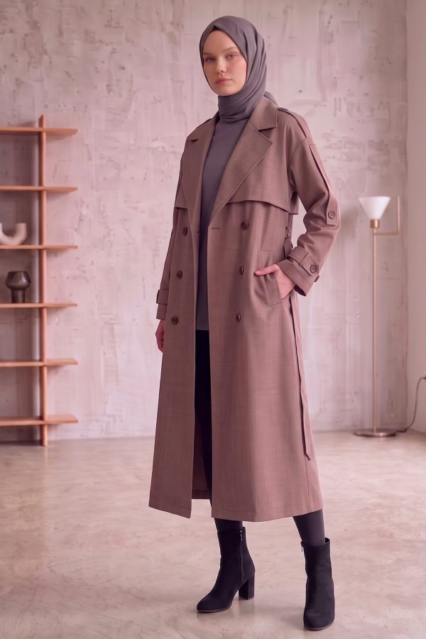 2df22146f8ef4bf2a378e05195e66006.jpg Astarlı Oversize Uzun Trençkot 20124-5