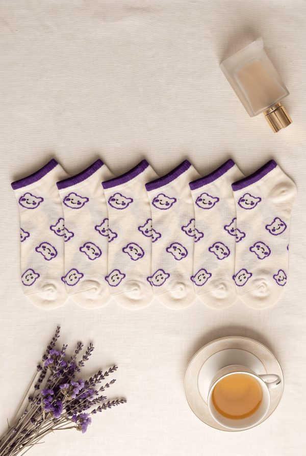 311f2d08d522439ba00365979e59c3f3.jpg Vakre Socks Bayan Patik Çorap (36-40) 9002-3