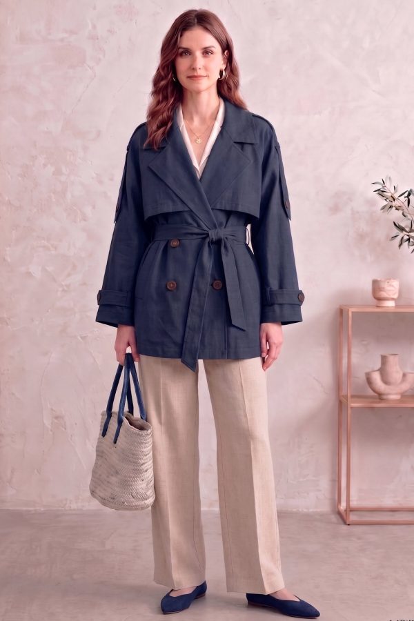 44d39a5c02eb4e9fa5bac5c1d9cebe13.jpg Astarlı Oversize Kısa Trençkot 20125-4
