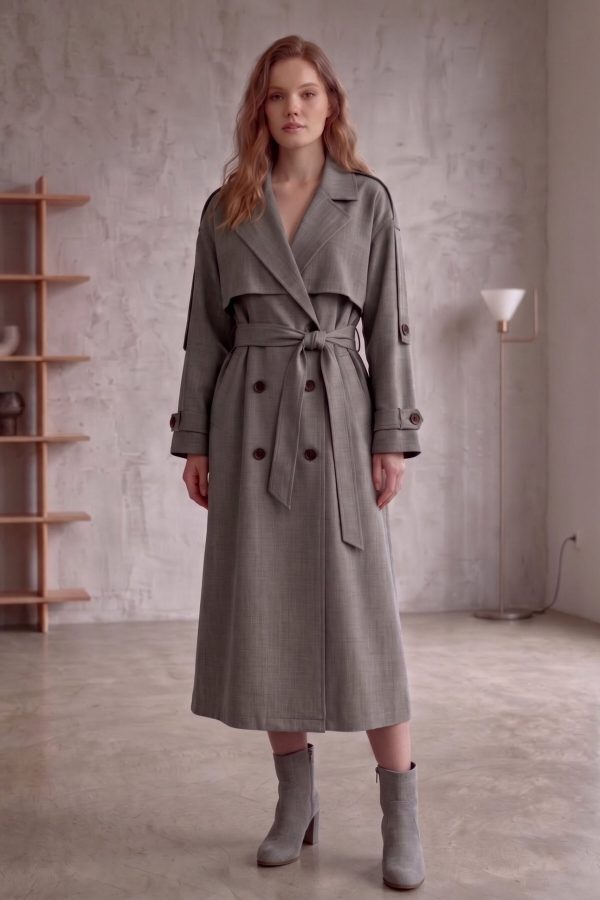 4993da9f026a4b4ea9f6b98730b72db0.jpg Astarlı Oversize Uzun Trençkot 20124-2