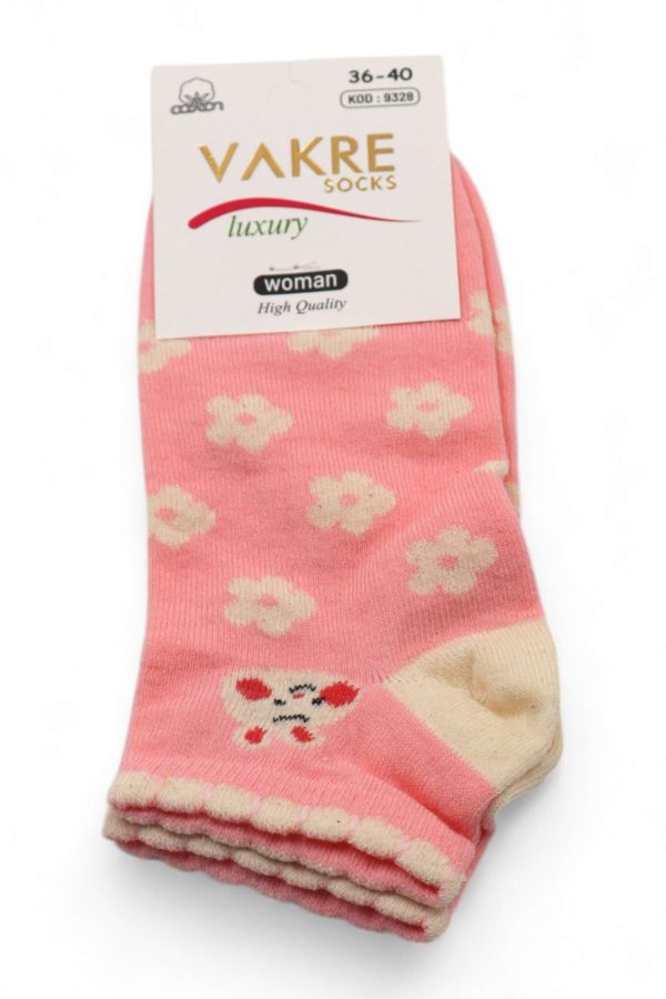 4a3a5307efbd4caca26231a8c3286088.jpg Vakre Socks Bayan Patik Çorap (36-40) 9001-3
