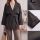 Astarlı Oversize Kısa Trençkot 20125-1