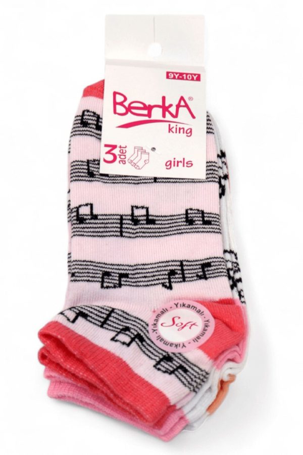 4fb655d1cabd49da86d257800ab5f1a6.jpg Kız Çocuk 3 Lü Patik Çorap (9-10 Yaş) 9701-7