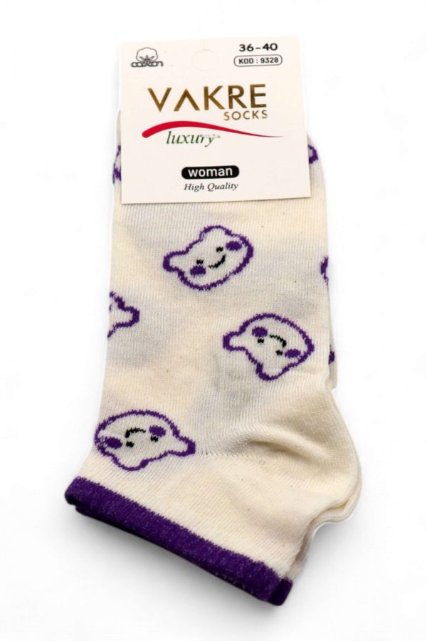 502c8cf163c54f17b763f611fa9168a5.jpg Vakre Socks Bayan Patik Çorap (36-40) 9002-3