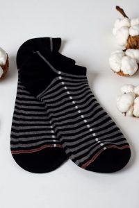 Erkek Dikişsiz Bambu Sneaker Çorap  9320-4