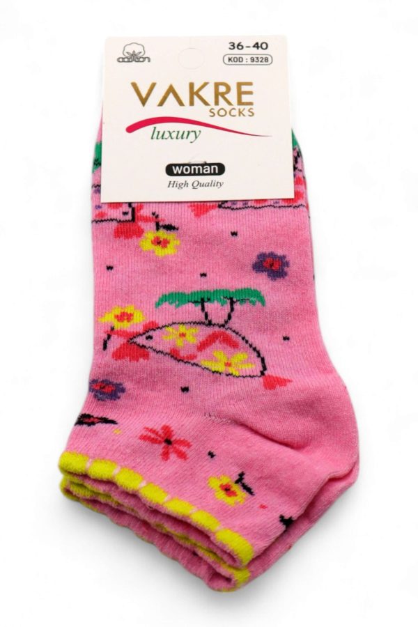 6be12d02b5c2427b8bde92b7c7a42fe6.jpg Vakre Socks Bayan Patik Çorap (36-40) 9004-3