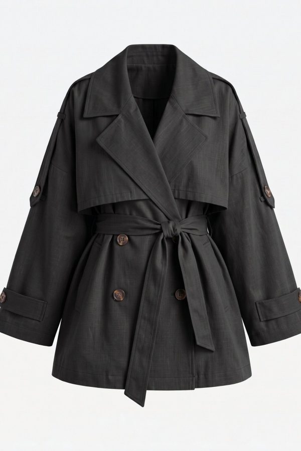 6f713d437a9845a3b28615ded9ba6f32.jpg Astarlı Oversize Kısa Trençkot 20125-1