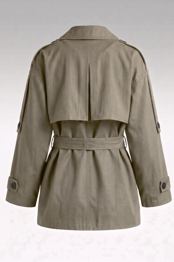 71ac0bf774d548e8a0f18e776e46c4ce.jpg Astarlı Oversize Kısa Trençkot 20125-6