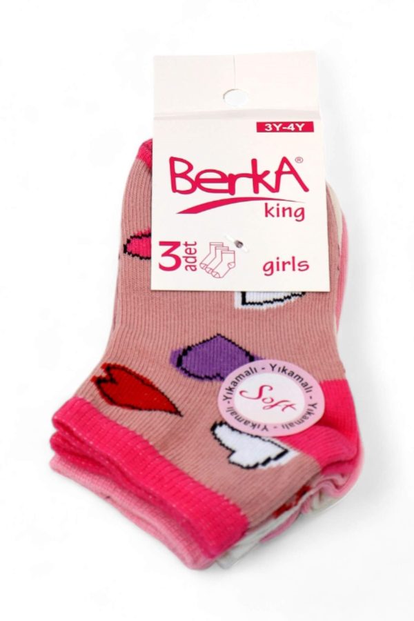 78034333e9194b8695647be08adea97a.jpg Kız Çocuk 3 Lü Patik Çorap (3-4 Yaş) 9601-6