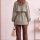 Astarlı Oversize Kısa Trençkot 20125-6