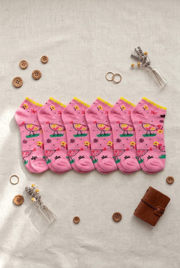 84ea5f69679941e392cc90b7b218c626.jpg Vakre Socks Bayan Patik Çorap (36-40) 9004-3