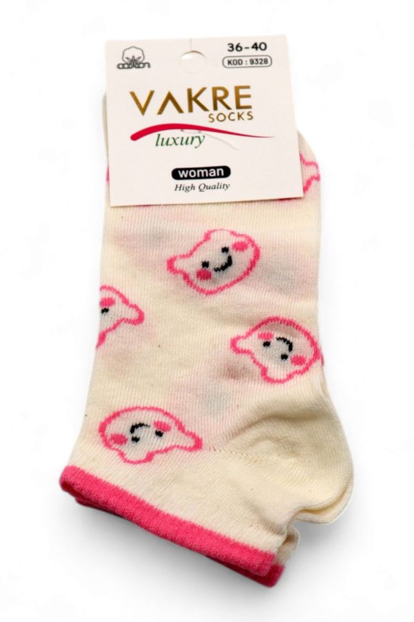 87bcb816553c4a9891dbf8d235a881d2.jpg Vakre Socks Bayan Patik Çorap (36-40) 9002-2