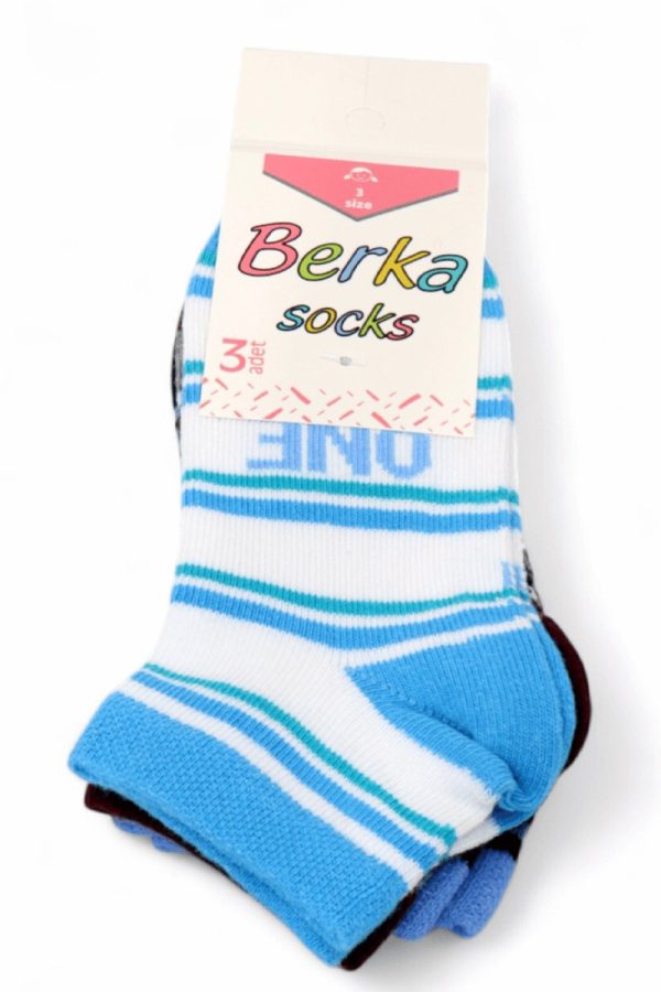 92d54aad53074211b56aaee9995addec.jpg Erkek 3 Lü Patik Çocuk Çorap (3-4 Yaş) 9410-2
