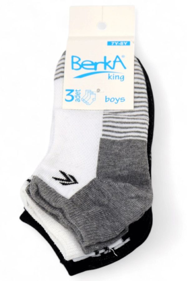 9ce3558220a34180aeb7378aebf82043.jpg Erkek 3lü Çocuk Çorap (7-8 Yaş) 9407-5