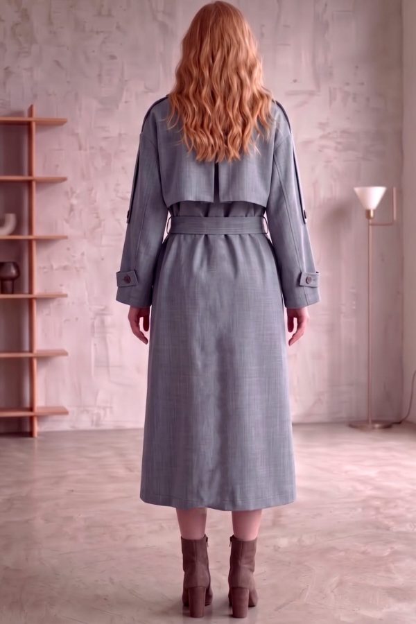 a1c39684e8ca412380e6a13d369a34d2.jpg Astarlı Oversize Uzun Trençkot 20124-7