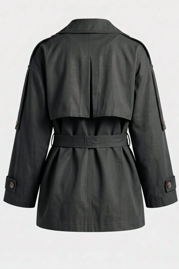 ad79f490eded4daea2da5de316a8b8eb.jpg Astarlı Oversize Kısa Trençkot 20125-1