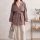 Astarlı Oversize Kısa Trençkot 20125-5