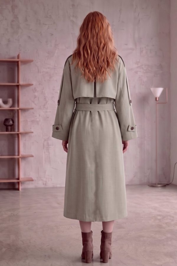 c584b6e180cd469cb622bee7bd9310a7.jpg Astarlı Oversize Uzun Trençkot 20124-6