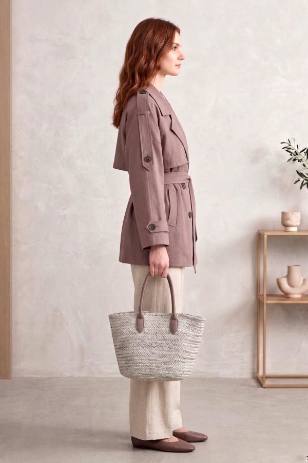 ce54ffa35e7f4c76a187d763ae56aac6.jpg Astarlı Oversize Kısa Trençkot 20125-5