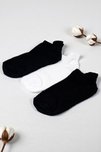Erkek 3Lü Patik Çorap Dikişsiz 9312-4