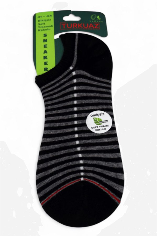 ece41bdf10df4fd482771640f0b83123.jpg Erkek Dikişsiz Bambu Sneaker Çorap 9320-4