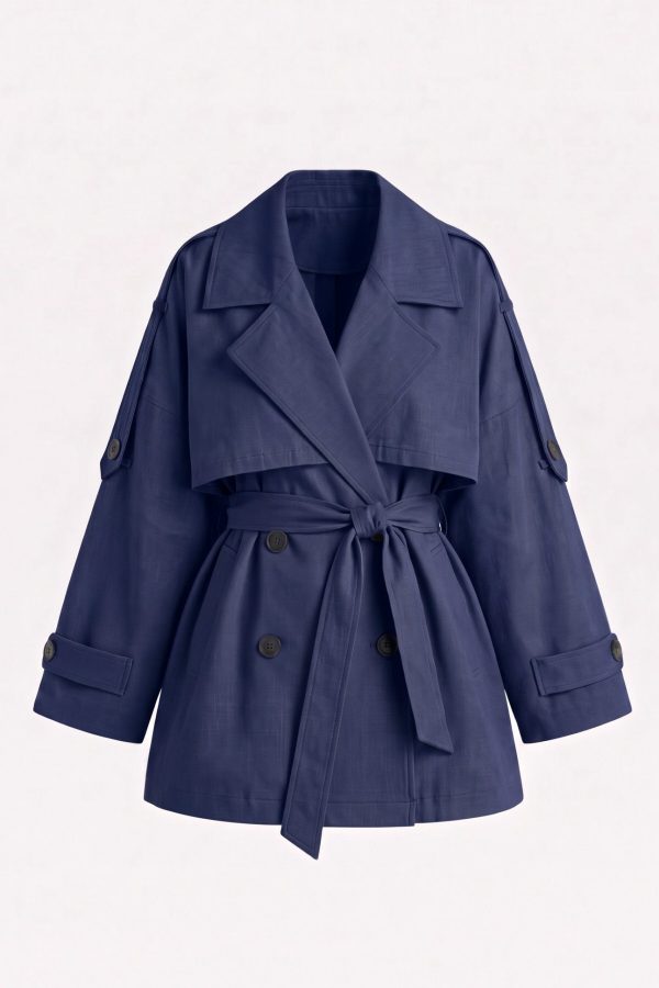 fb024df815594fbda98d622f1554c2cb.jpg Astarlı Oversize Kısa Trençkot 20125-4