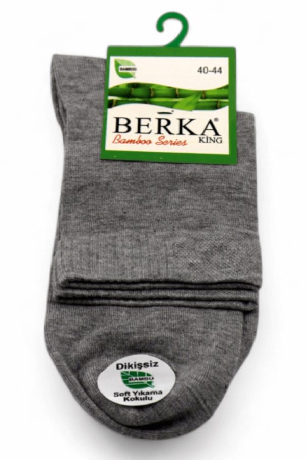 Erkek Dikişsiz Bambu Çorap  9318-1