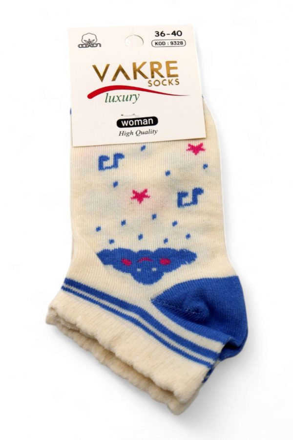 ff3b25e83298478bbde32909e56f6283.jpg Vakre Socks Bayan Patik Çorap (36-40) 9005-3